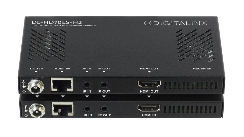 Liberty DL-HD70LS-H2 HDMI2 HDBaseT 18G 4K HDR 70m Extender
